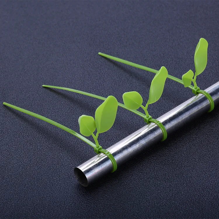 Landscaping Decorative Nylon Cable Ties UV Resistant Garden Plant Tree Fastening Zip-Tie Outdoor Garden Ornament Binding Tie