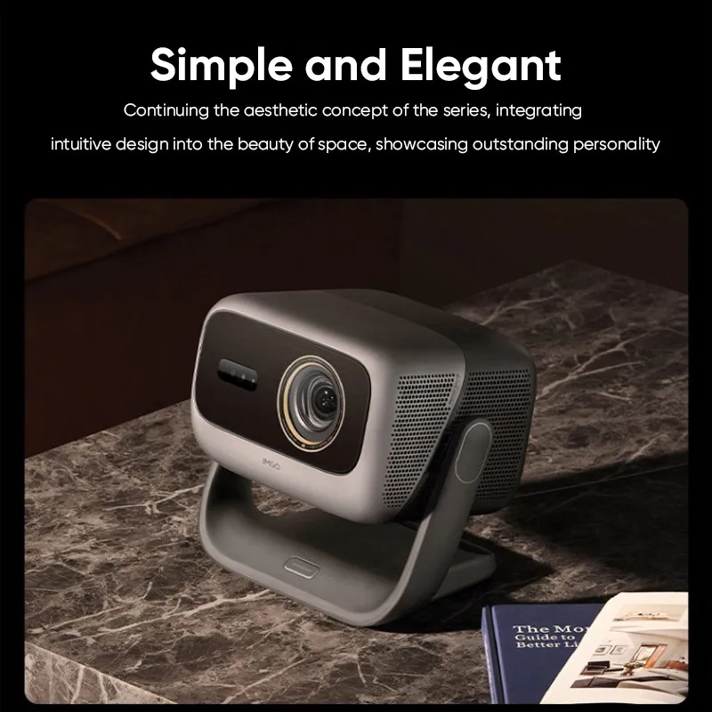 JMGO N5S Ultra Triple Color Laser Projector 5200 CVIA Lumens 4K Dolby Vision HDR Home Cinema Horizontal Shift Optical Zoom