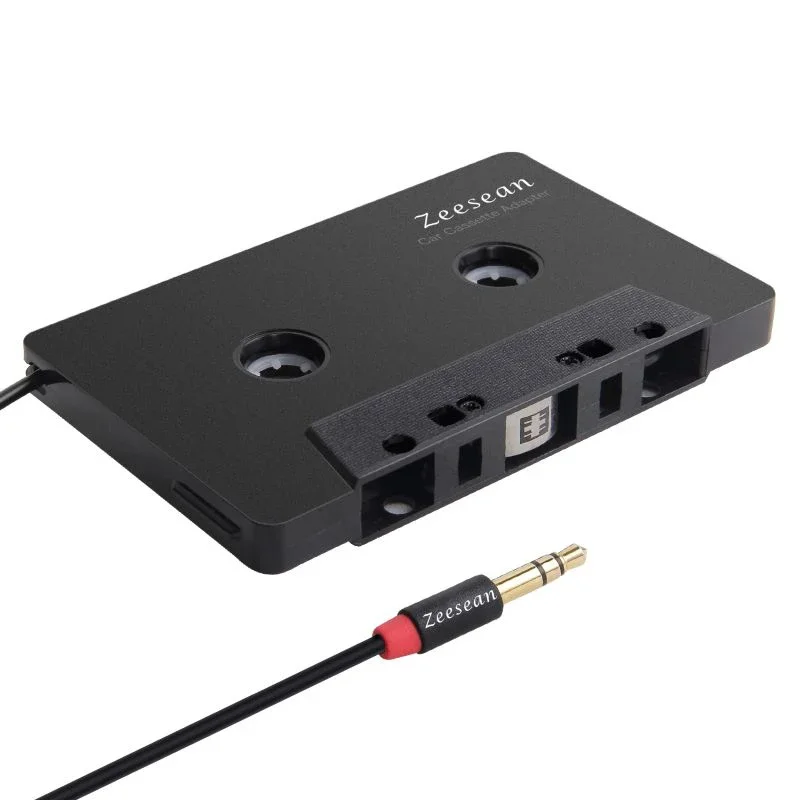 Cassette to Aux Adapter with Stereo Audio, Premium Car Audio Cassette Adapter with 3.5mm Headphone Jack