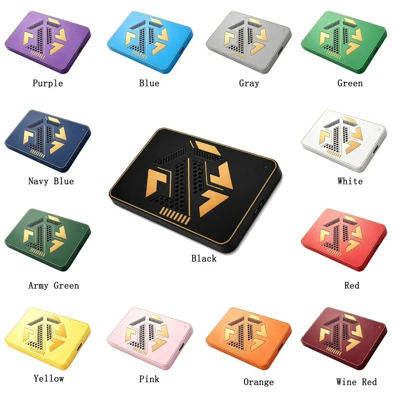 13 Colors 4TB HD-4TB-PRO Portable External SSD High Speed Solid State Drive Multi-color External Storage for PC Laptop Phone