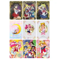 20pcs/set Sailor Moon Tsukino Usagi Chibiusa Mizuno Ami Hino Rei Self Made Anime Classics Game Collection Cards Toy Gift