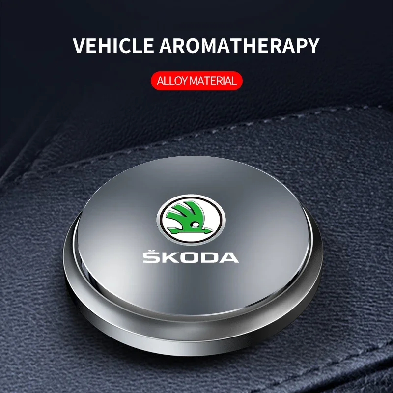 For Skoda Octavia MK2 MK3 2 3 A7 Fabia Karoq Kodiaq Superb Rapid Car interior Air Freshener Air Purifier Perfume Car Accessories