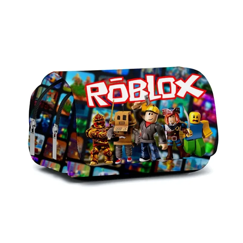 مقلمة كرتونية ثلاثية الأبعاد مبتكرة مستوحاة من ROBLOX Blox Fruits – مجموعة حقيبة مدرسية للأطفال (Mochila) لطلاب المرحلة الابتدائية #1