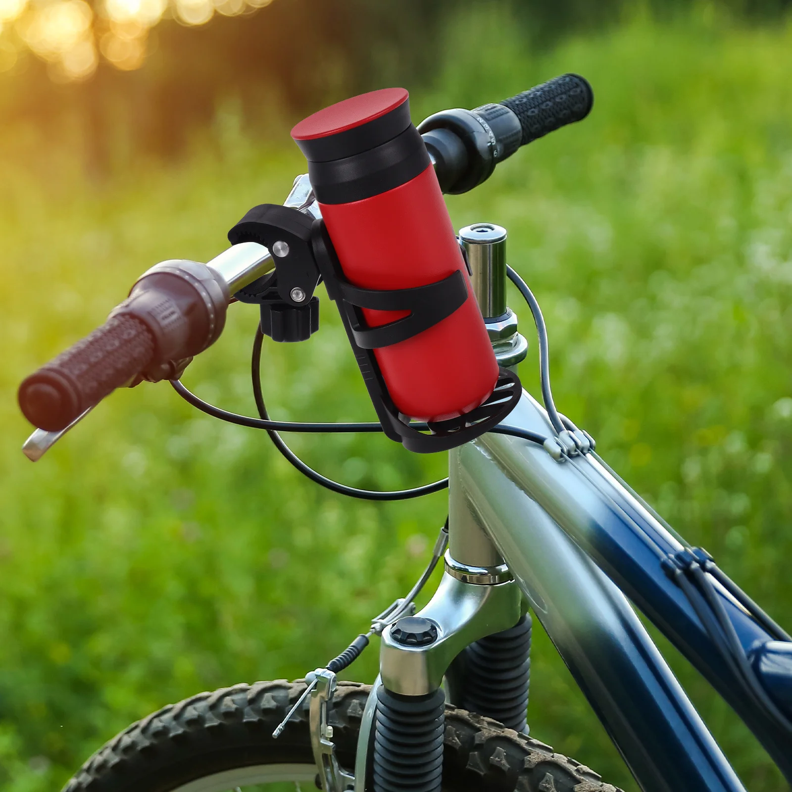 

No Drill Bicycle Water Bottles Holder Quick Release Universal Bike Cup Holder Fits Mountain Road Bikes Cycling Accessories