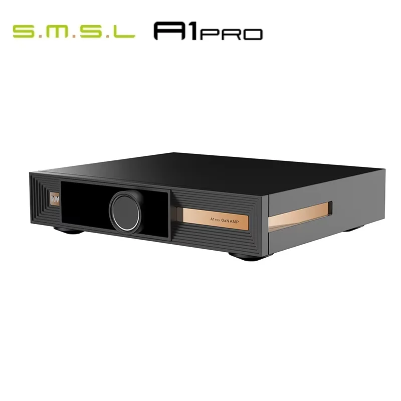 

SMSL VMV A1PRO Gallium Nitride Power Amplifier HiFi Performance 160Wx2 Stereo Audio Amplifier PGA2311 Volume Control