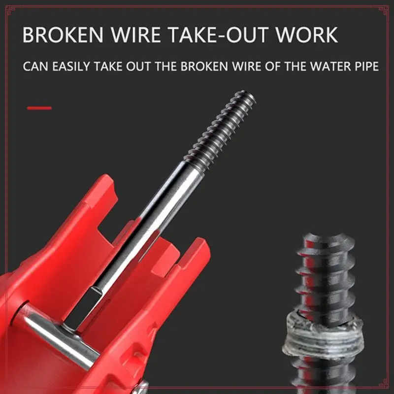 Eight In One Multifunctional Sanitary Faucet Socket Sink Wrench Heating Domestic Water Heater Screw Removal Hardware Tool
