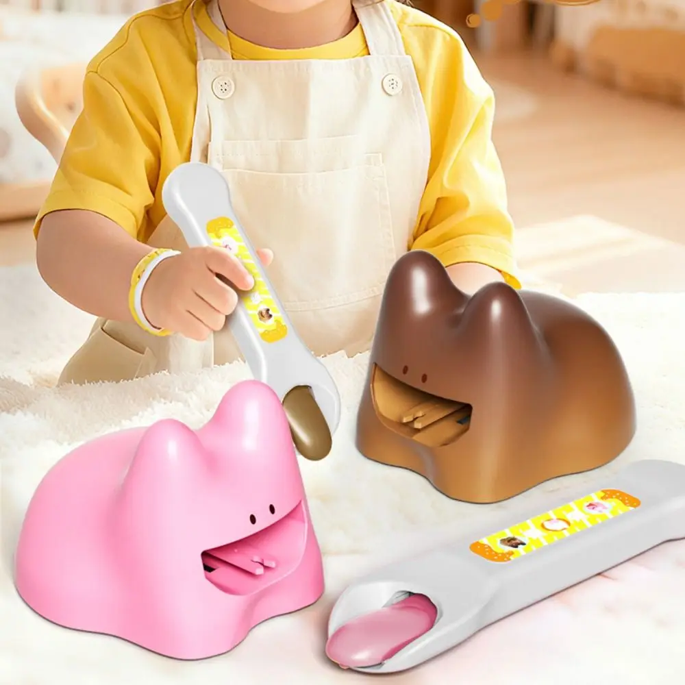 

Food Feeding Rabbit Pudding Set Feeding Toy Role Play Early Education Rabbit Pudding Toy 3D Pretend Play Play House Toys