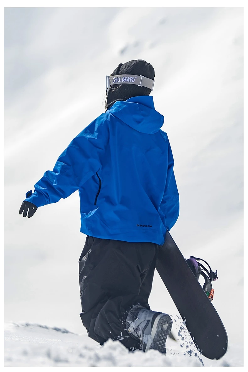 John Snow Wasserdichtes Skianzug-Set für Damen und Herren, wärmeisolierte Snowboardjacke, Hose, Ski-Outfit für Wintersport – Detail 16