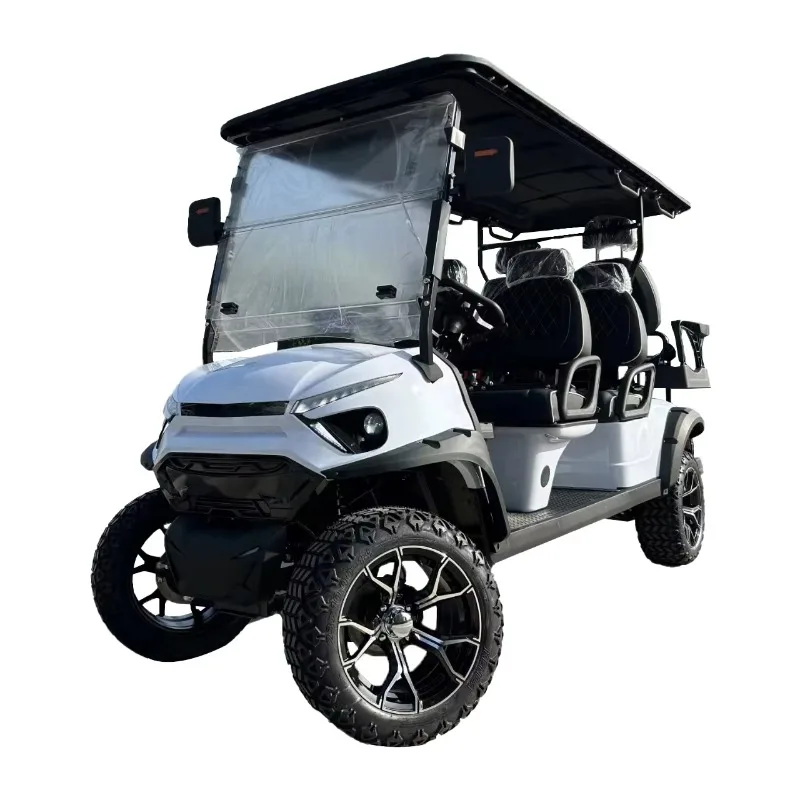 2024 New Designed Factory Price Luxury Modern 6 Person Electric Golf Cart 6 Seater LXM