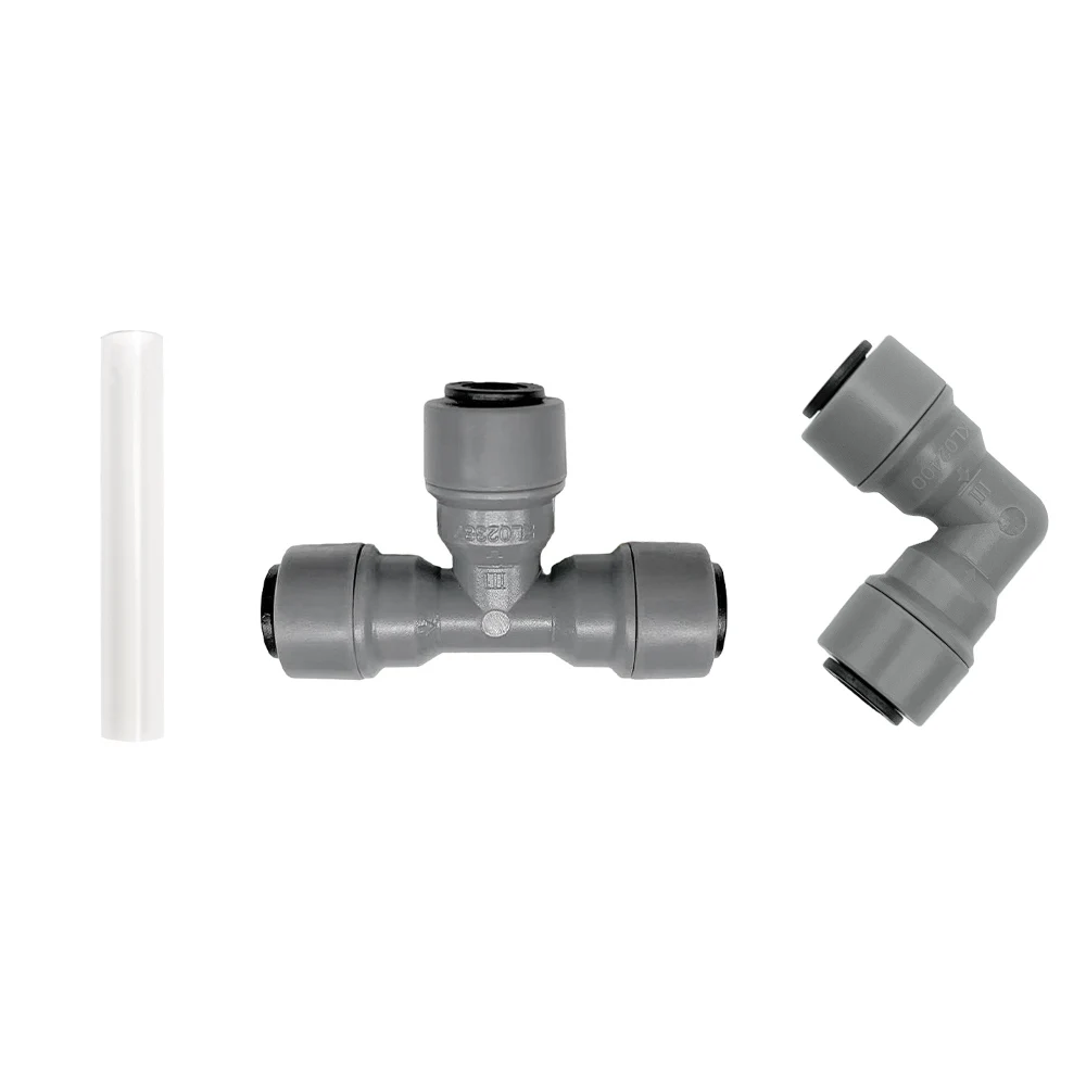 Kegland 4-head Fixed Plate Kits Include Plastic Elbow Quick Connector and PP Tube Beer Brewing Accessary
