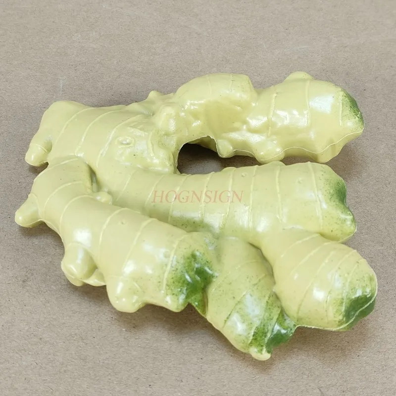 Simulation Vegetable Plastic Ginger Food Model Model Room Cabinet Farmhouse Decoration Props 2021