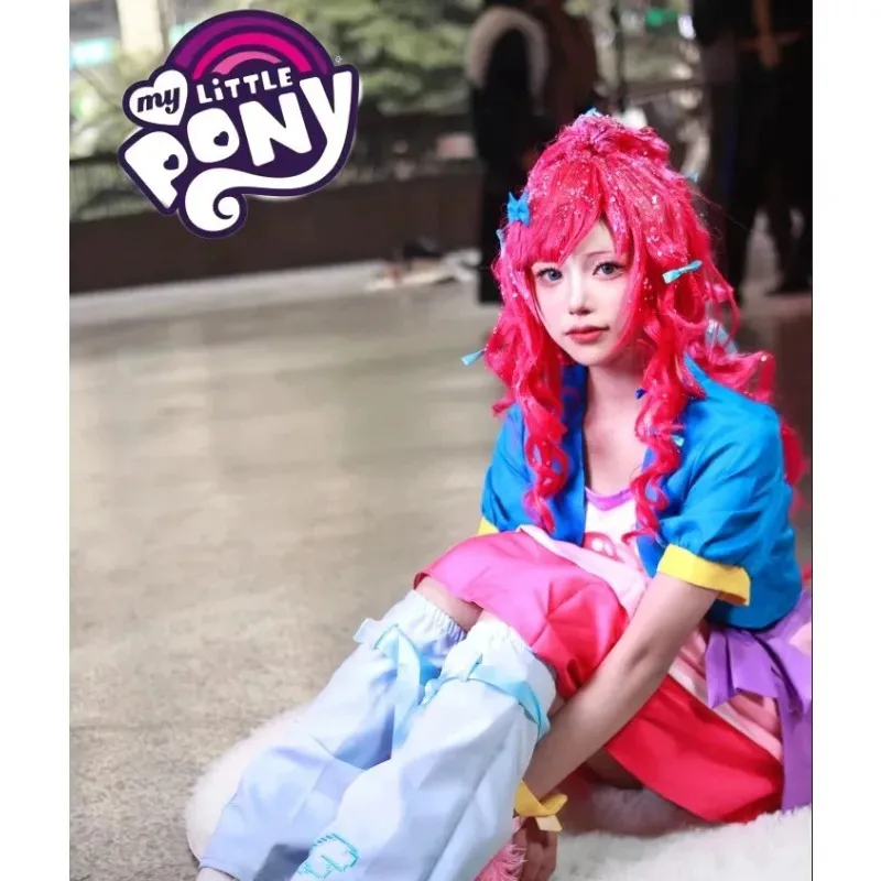 

DY20My Girls Little Pony Pinkie Pie Косплей Костюм Pinkamena Diane Pie Персонализация Прекрасная униформа Аниме Карнавальная вечеринка Dre