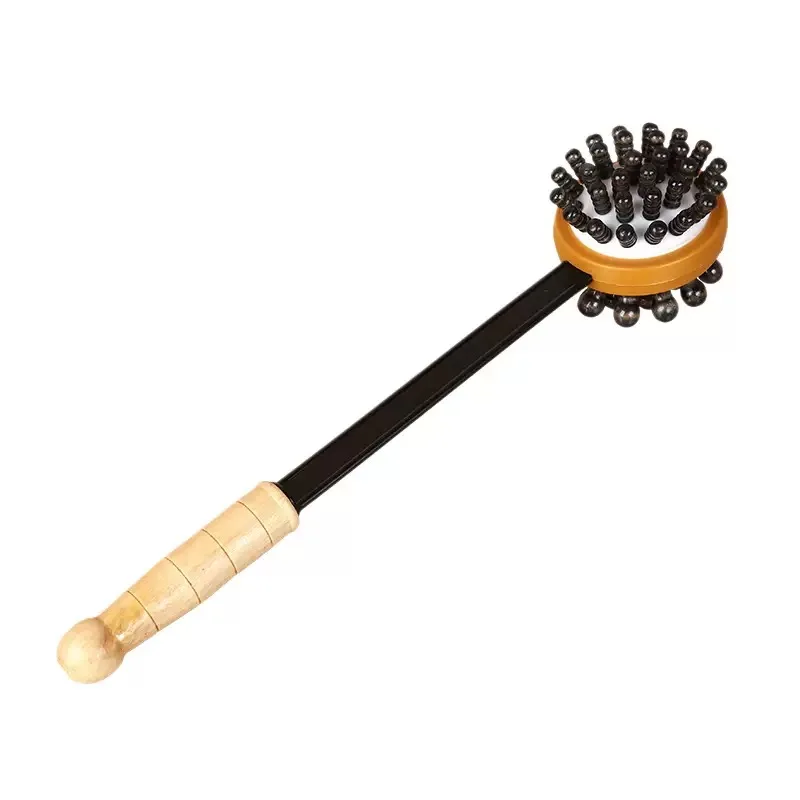 Double-Sided Massage Mallet Wooden Fitness Health Care Back And Neck Percussion Tool Exercise/Yoga/Gym Equipment