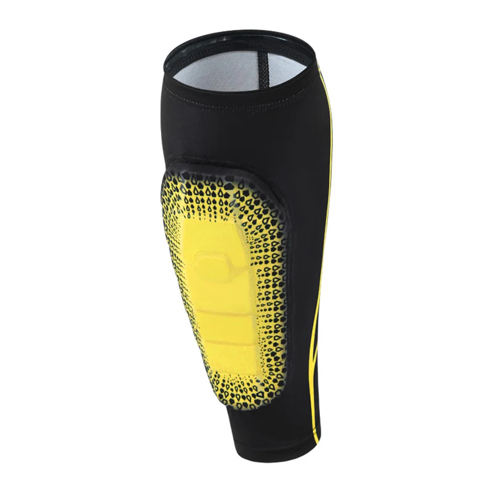 1Pc Anti-collision Football Shin Guards Wear Resistant Sports Leg Calf Anti-slip Silicon Strips Soccer Shock Absorption Rebound