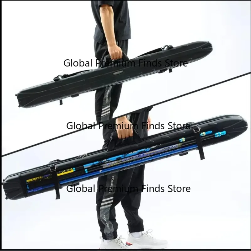 Custom ABS Hard Shell Fishing Rod Bag 1.3 m 1.4m 1.58m Hard Shell Fishing Rod Bag