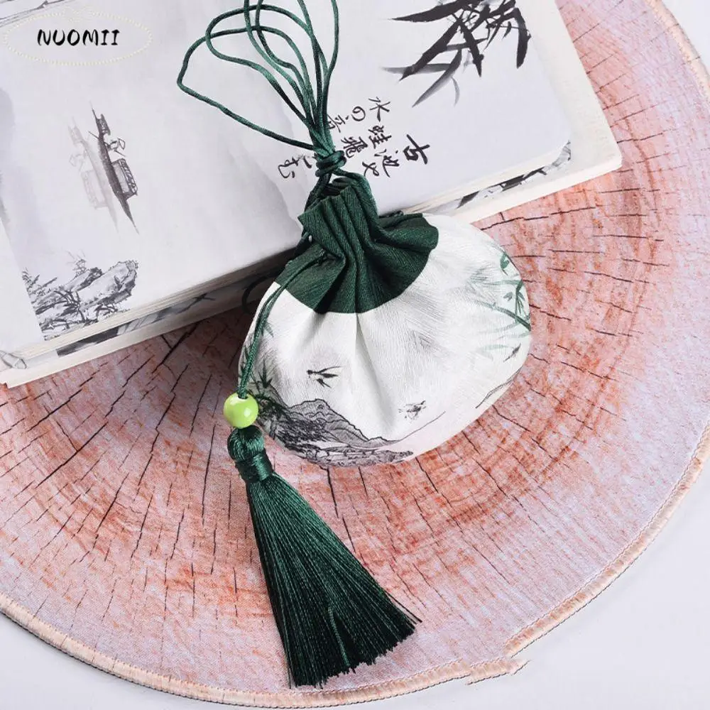 

Zongzi Car Pendant with Tassel Dragon Boat Festival Sachet Printing Flower Zongzi Sachet Hanging Animal Empty Sachet Gifts