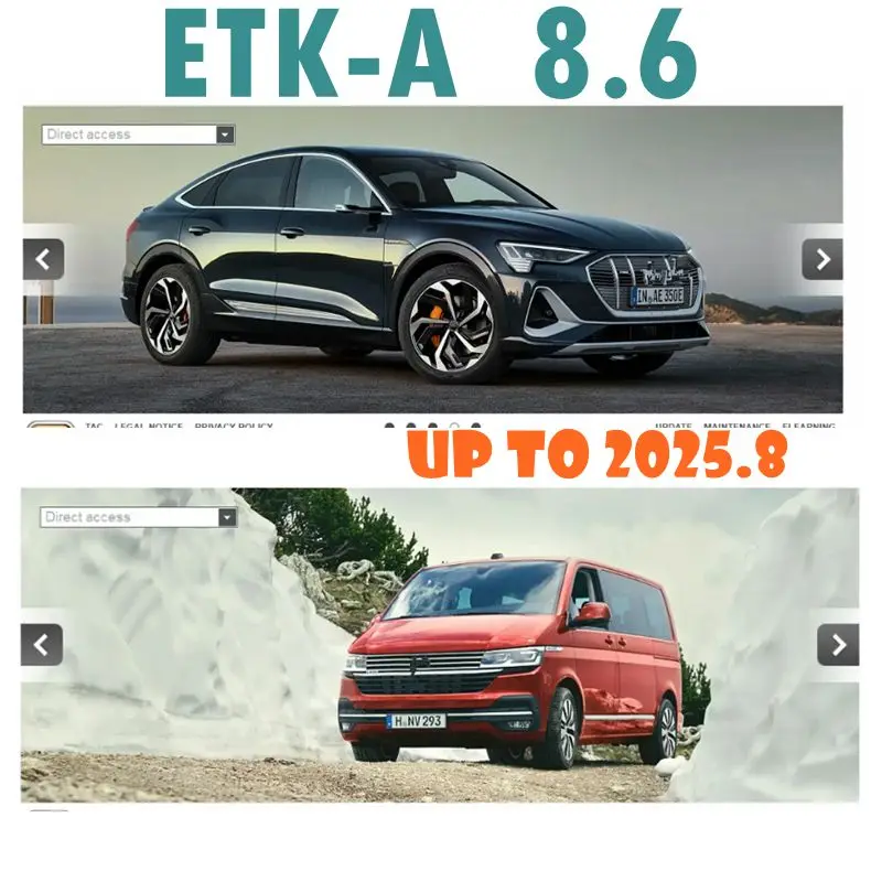 

Новый каталог электронных запчастей для групповых транспортных средств ETK/A 8,6 до 20235,8 лет для V/W+AU/DI+SE/AT+SKO/DA и т. д.ka 8.6+видео по установке