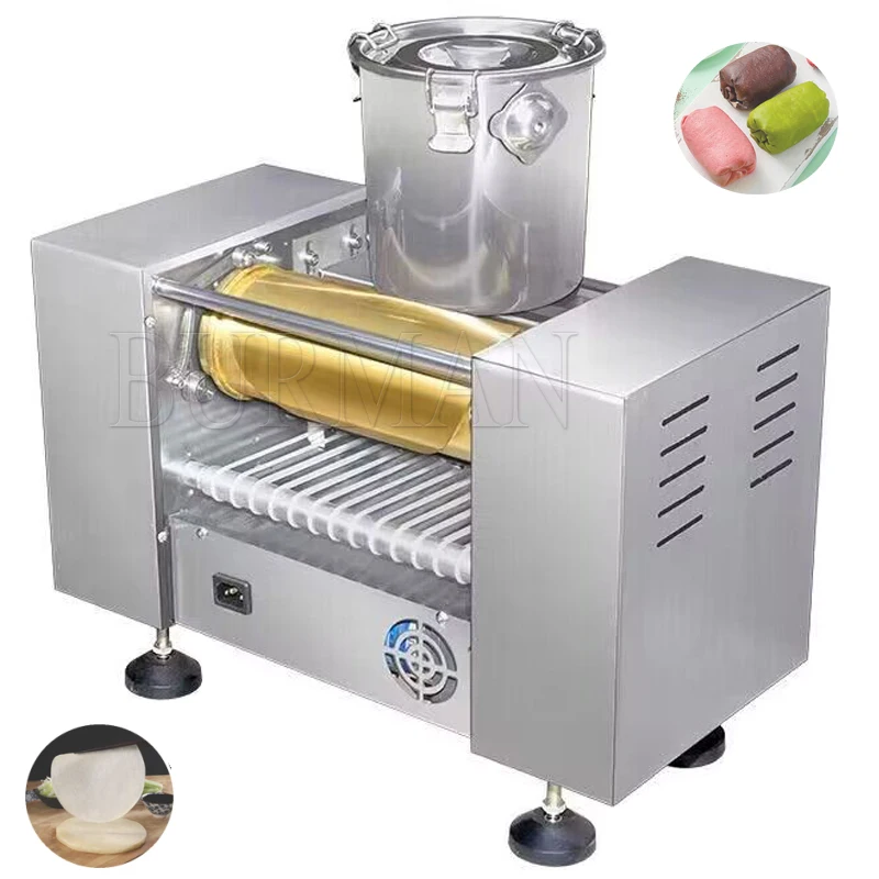 Commercial  Cake Machine Durian Matcha Pancake Skin Automatic Thousands Layer Crepe Birthday Cake Making Machine