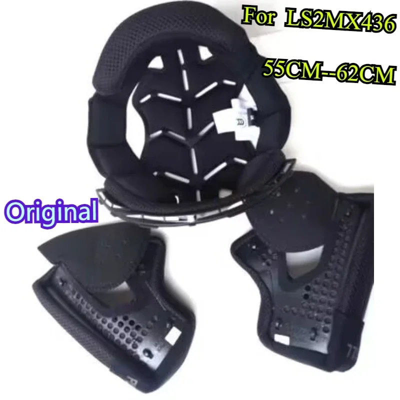 

LS2 MX436 Off-road Helmet Lining 55CM-62CM Original Helmet Lining Anti-fog sticker Motorcycle Accessories