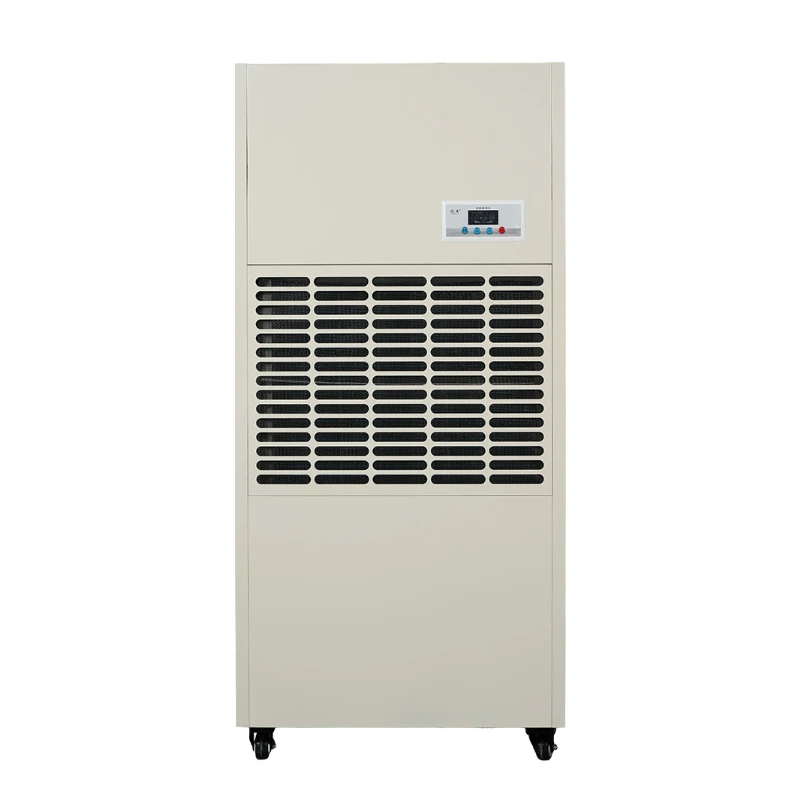 240L Efficient High Temperature Dehumidifier Heat Resistant Industrial Air Dryer Moisture Absorber Workshop Drying System