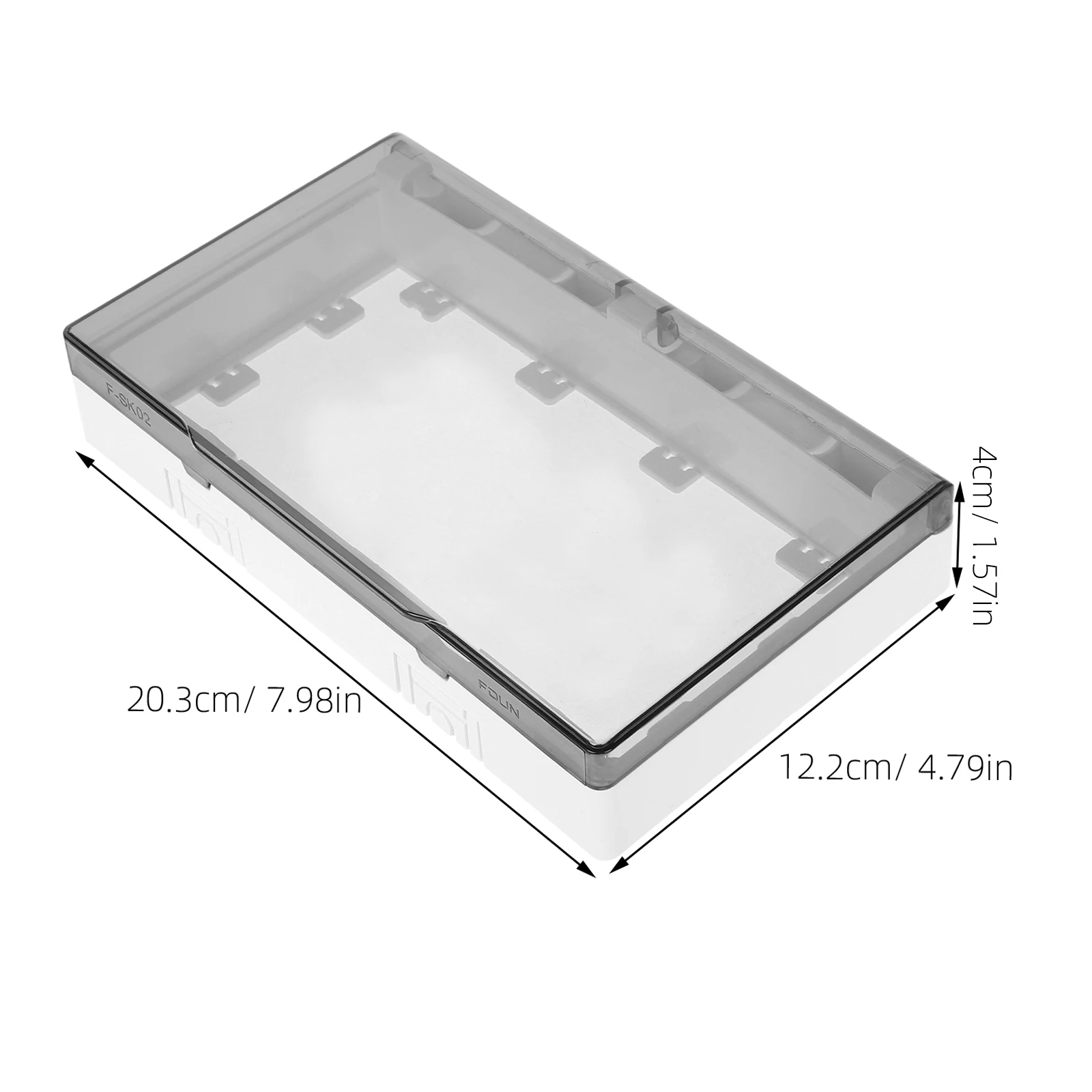 Waterproof Cover Switch Outlet Ultra Thin Protective Guard Sticky Wall Plate Socket Receptacle Electrical Plug Cover Anti