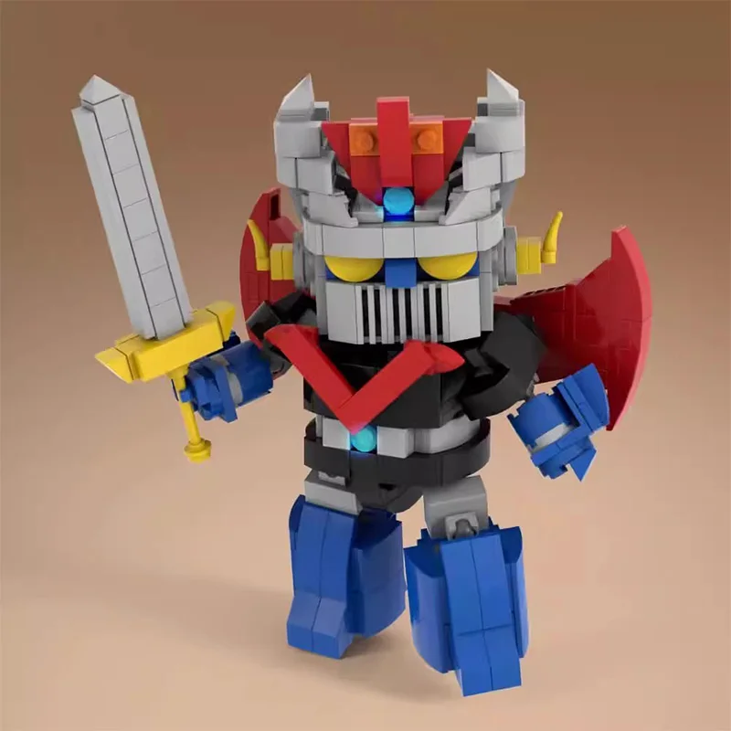 

Детский конструктор-робот «Универсальный Герой Магический Бог Z» с железной броней, для сборки, для мальчиков