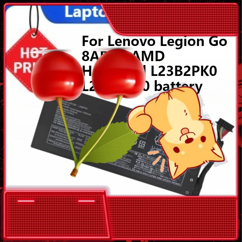 

for Lenovo Legion Go 8APU1 AMD Handheld L23B2PK0 L23D2PK0 L23M2PK0 81Wh High-capacity Battery