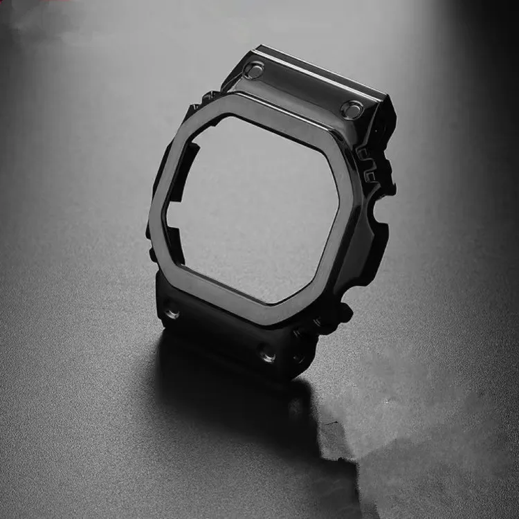 استبدال حزام من الفولاذ المقاوم للصدأ الحافة الواقية للمربع الصغير DW-5600E DW-5600BB DW-5600SK/5600MS GW-B5600 5030