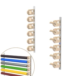 EHDIS Craft Vinyl Roll Display Aluminum Slide Rails Holder Car Window Film Wallpaper Transfer Paper Tape Organizer Storage Rack