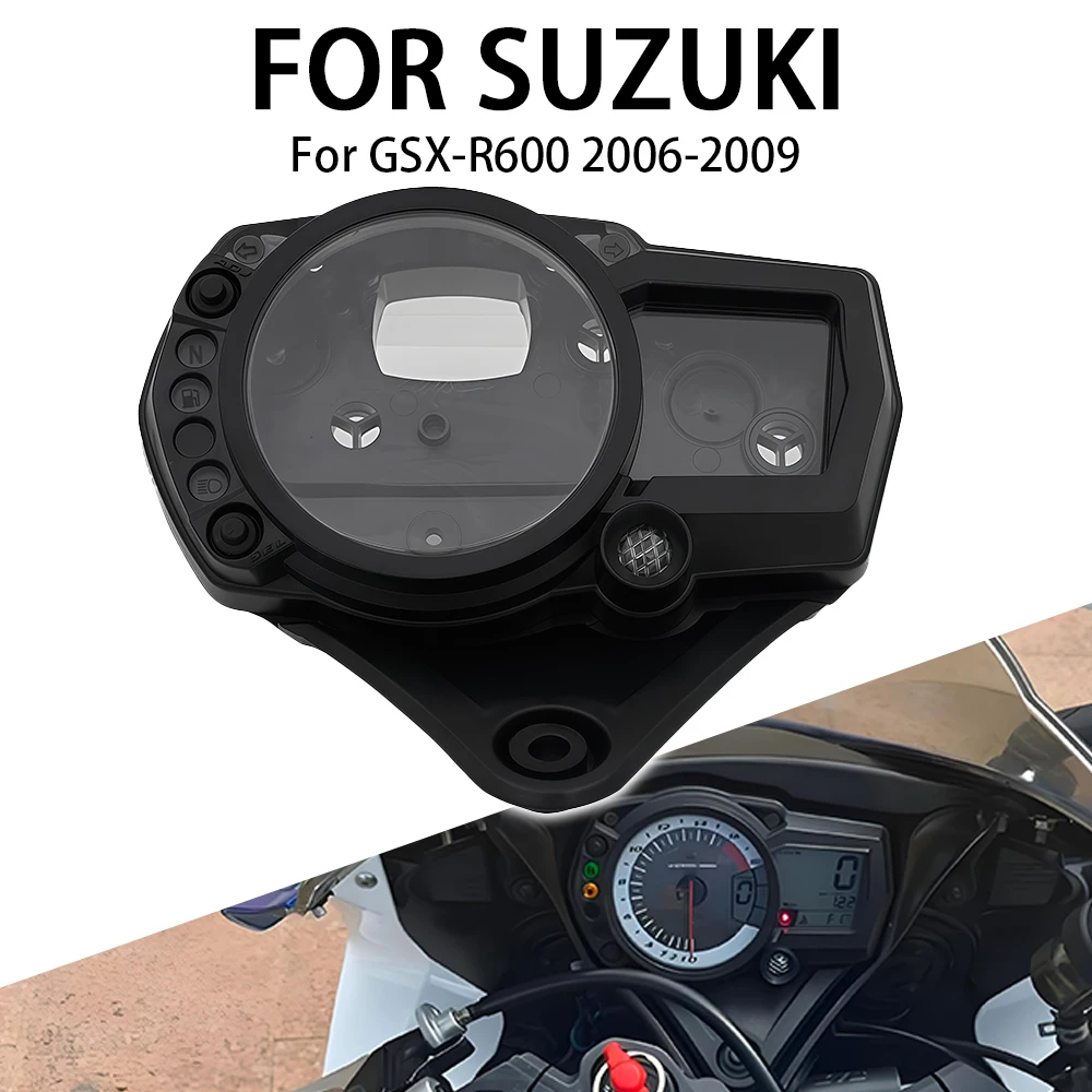 

Speedometer Instrument Case Gauge Odometer Tachometer Housing Cover For SUZUKI GSXR600 GSX-R 600 750 GSXR GSXR750 2006 - 2009