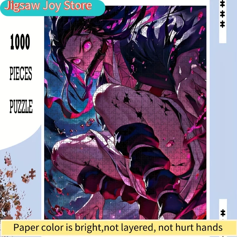 

1 Box of of Popular Anime Puzzle 50*70 Cm/19.7*27.6 Inches, Adult Vitality Large Puzzle, Production Fun, Suitable for Home Dec