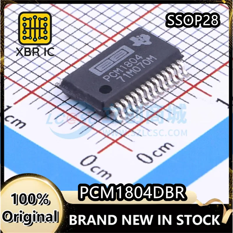 

(15/40 pieces) PCM1804 PCM1804DBR package SSOP28 analog-to-digital converter chip new original authentic spot fast delivery