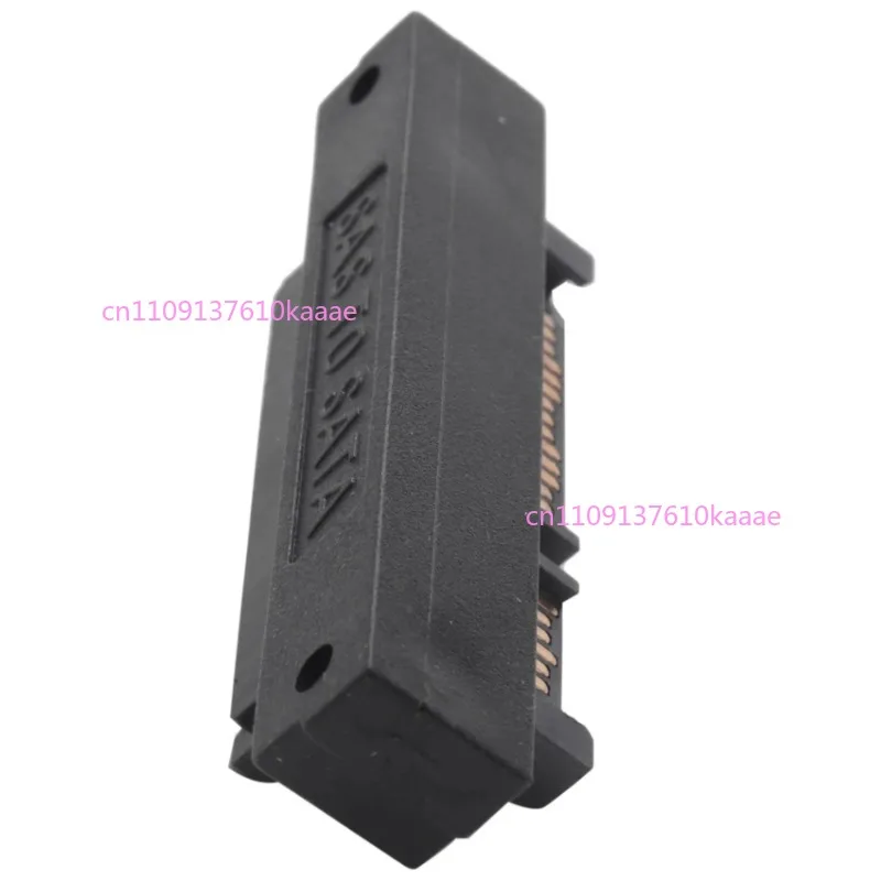 

Right Angled 90 Degree SFF-8482 SAS 22 Pin To 7 Pin + 15 Pin SATA Hard Disk Drive Raid Adapter