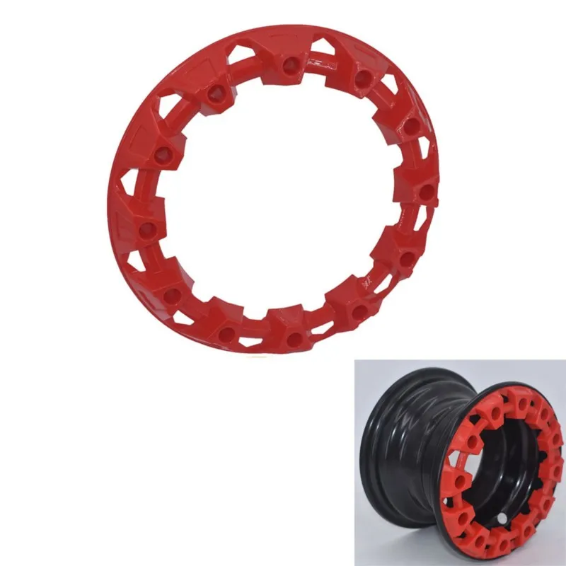 ATV 6 Inch 7inch 8 Inch 10inch ATV Wheel Trim Hub Protection Decor Rim Cap Vehicle All Terrain Wheel Plastic Cover