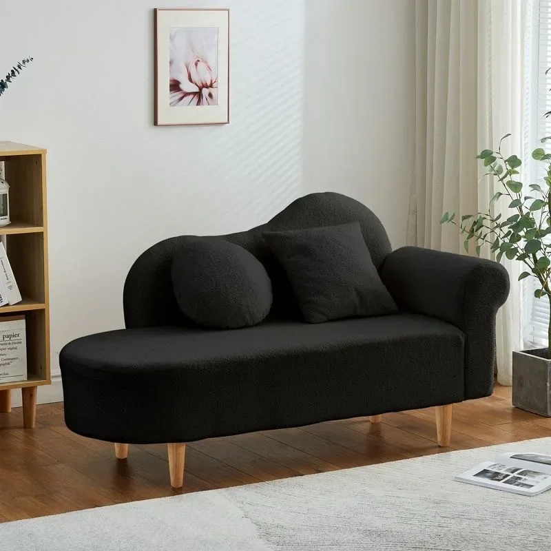 Cream wind, sofa, small apartment, bedroom, rental room, household mini sofa chair