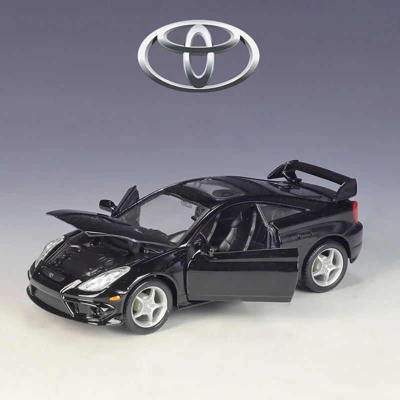 

1:24 Toyota Celica GTS 2004, модель автомобиля из сплава, литье под давлением и игрушечный транспорт, сбор игрушечного автомобиля, подарки на день рождения для мальчика