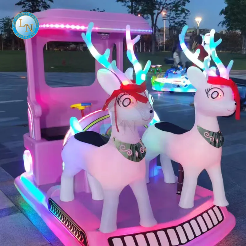 سيارة كهربائية للأطفال، ركوب على سيارة الأطفال، سعة ملعب الأيائل، ملعب داخلي، سيارة سعيدة