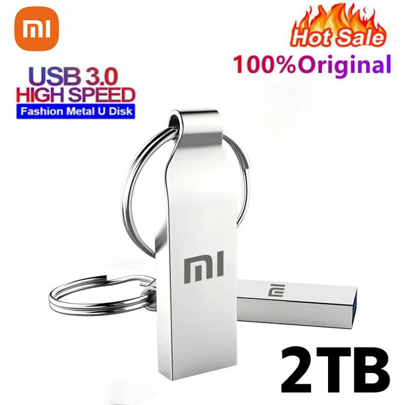 Xiaomi-Clé USB 3.0 haute vitesse, 2 To, 1 To, 512 Go, interface de type C, utilisation par les touristes, clé USB pour téléphone portable, ordinateur