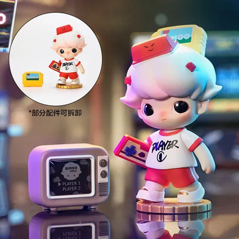 In Stock Original POP MART Dimoo Time Roaming Series Blind Box Toys surprise box for Dolls Mystery Action Figure