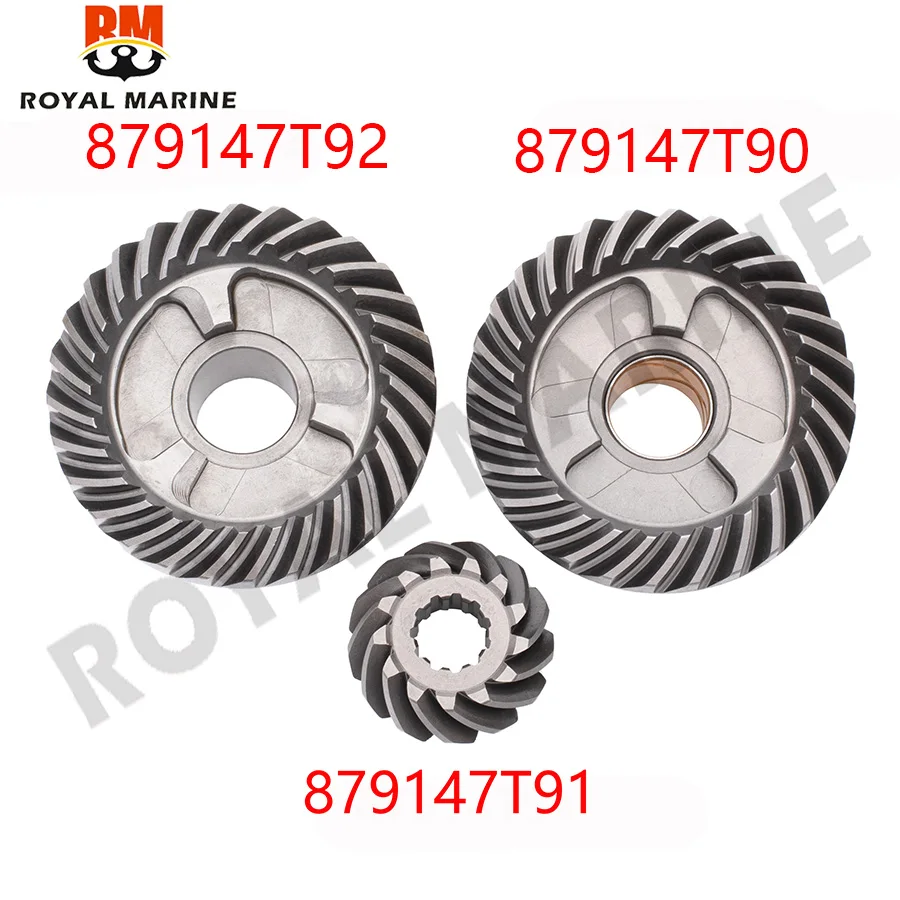 879147T90 879147T91 879147T92 مجموعة تروس لمحرك ميركوري مارينر الخارجي 4T 10HP 15HP 20HP أجزاء محرك القارب 2 قطعة