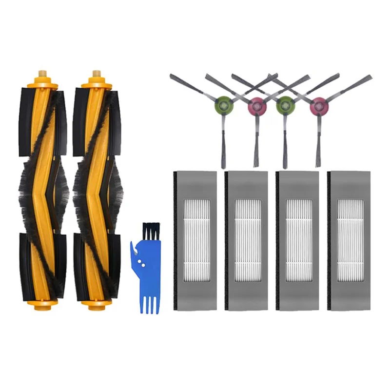 Для Ecovacs DEEBOOT OZMO T8+ / T8 AIVI / T8 Max Ecovacs DEBOT N8+ / N8 Plus / N8 Pro Запасные части Основная боковая щетка