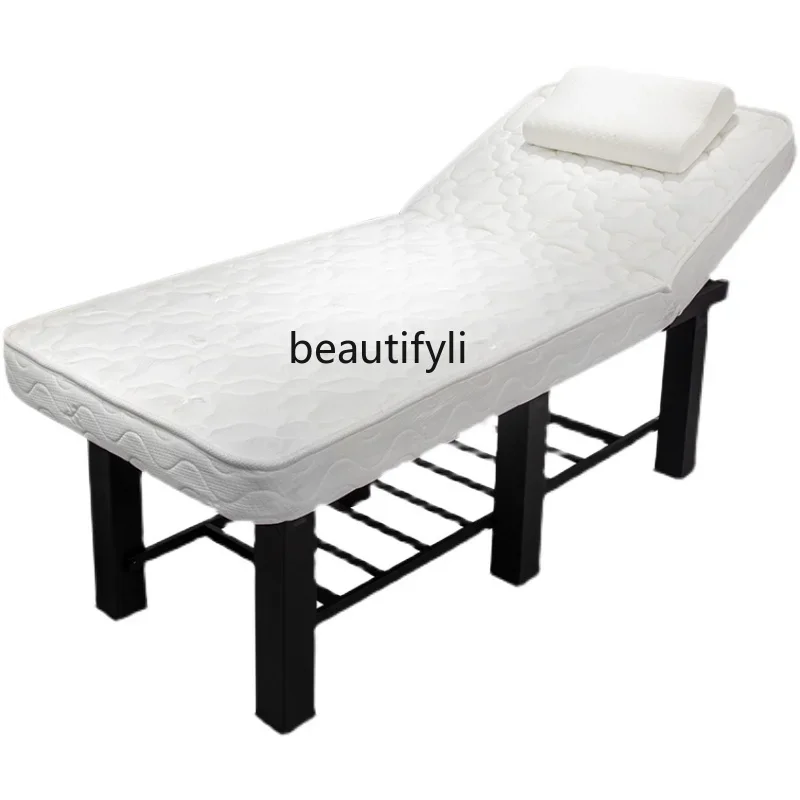 

ss03 Beauty Latex Bed Beauty Salon Special Solid Wood Folding Body Massage Bed Massage Physiotherapy Bed