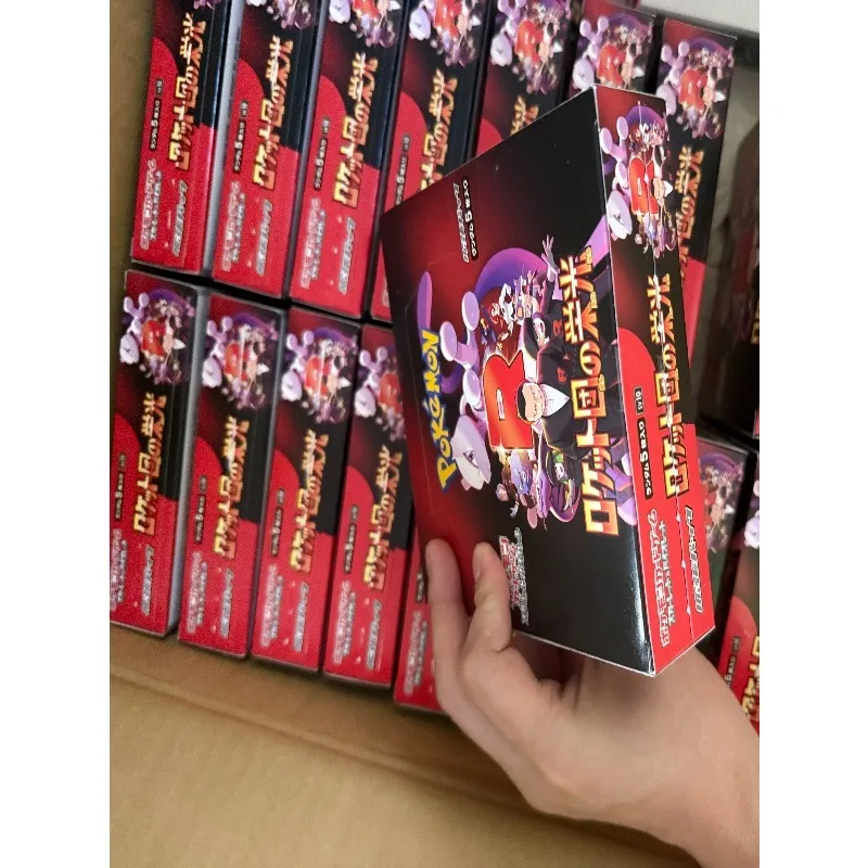 متجر بطاقات أنيمي بطاقة البوكيمون النسخة اليابانية PTCG SV10 Rockets Honor الصندوق الأصلي طبعة أصلية مناسبة للتجميع