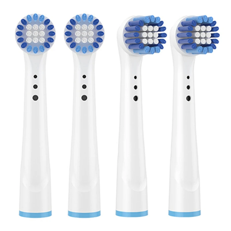 4pcs Electric Toothbrush Head Replaceable Brush Heads For Braun Oral B Electric Advance Pro Health Triumph 3D Excel Vitality