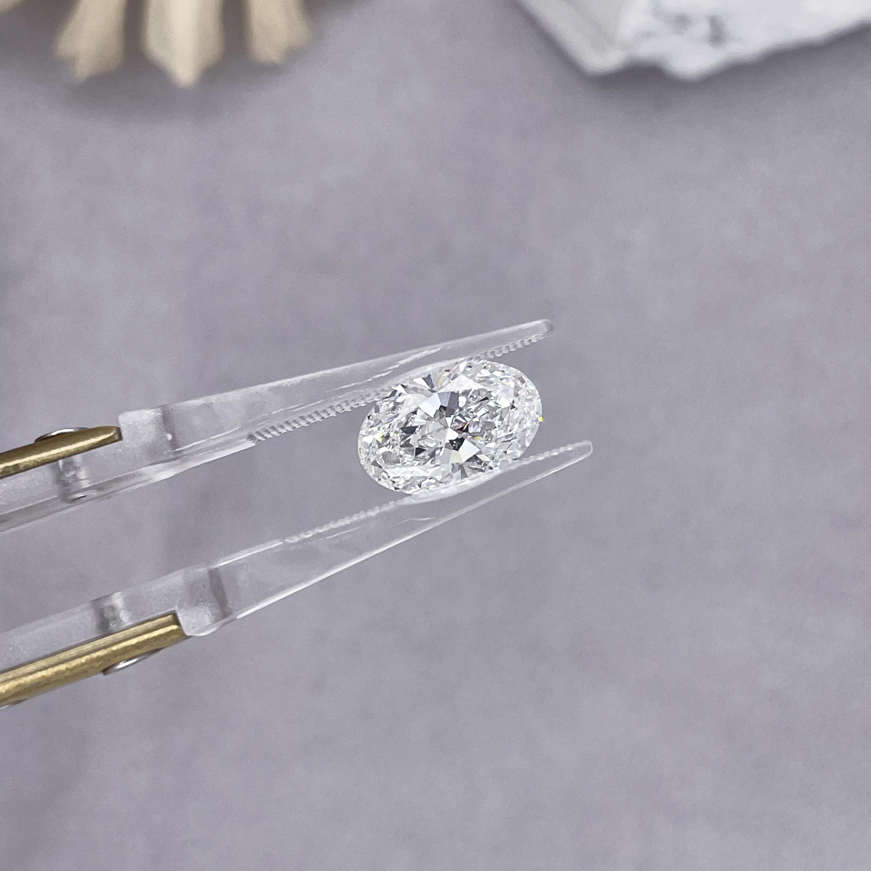 

Lab Grown Diamonds Wholesale Price 3CT Raidant Cut Synthetic Loose Diamond With IGI Certificate Jewelry Piece