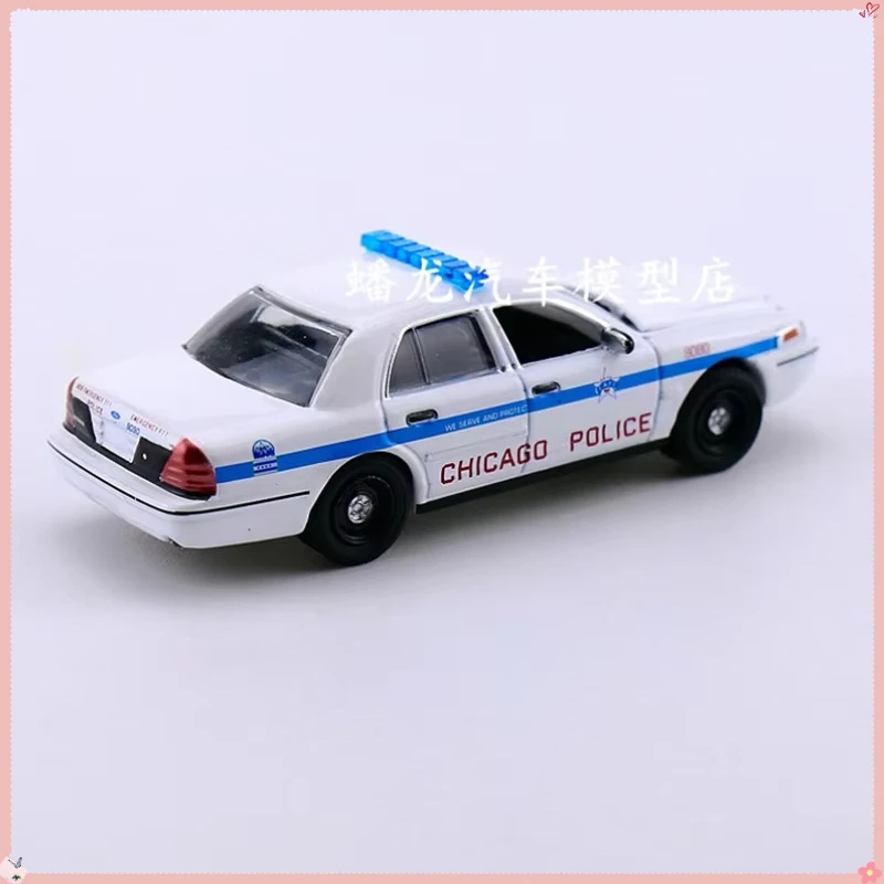 Greenlight Diecast Schaal 1:64 2011 Ford Crown Victoria Politie Legering Model Auto Klassiekers Volwassen Souvenir Gift Hobby & Speelgoed