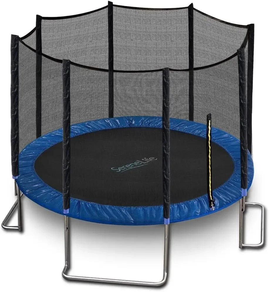 Approved Trampoline with Net Enclosure – Stable, Strong Kids and Adult Trampoline with Net – Outdoor Trampoline