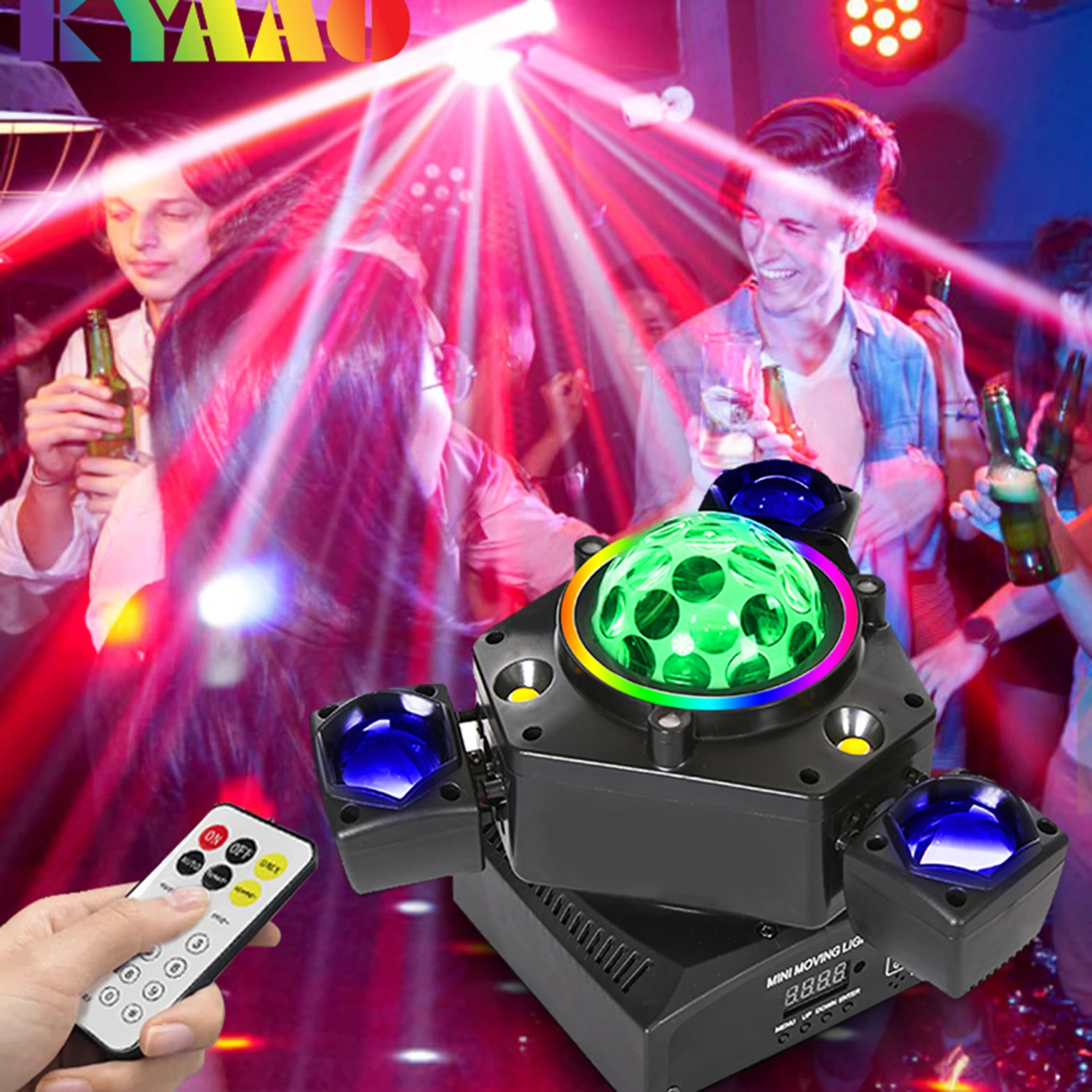 Fast shipping 80W Disco Party Lights Dmx DJ Indoor Laser Projector Music Dynamic Dance Club Holiday Lights