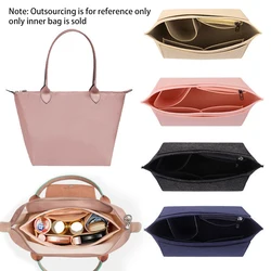 Make up Organizer Felt Insert Bag For Women Handbag Travel Inner Purse Portable Cosmetic Liner Bags fit Various Brand Bags