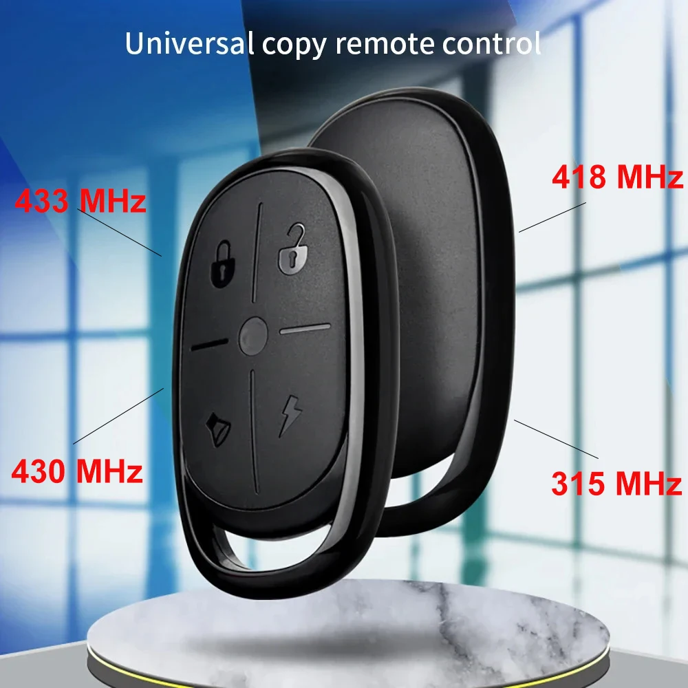 NEW Multi Frequency RF Copy Remote Control 433 315 430 418 MHz Opener Controller Duplicator Key for Gate Lamp Security Alarm